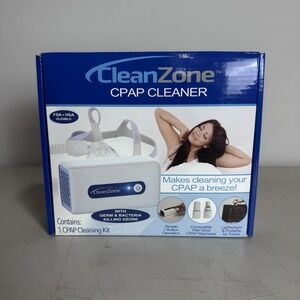 Clean Zone Portable CPAP Cleaner and Sanitizer NEW FACTORY SEALED 1 Cleaning Kit